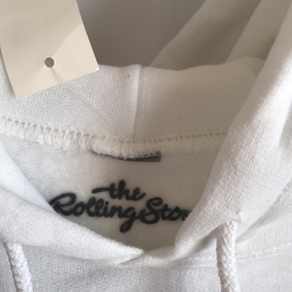 Rolling Stones Script Tongue logo pullover hoodie - Picture 7 of 9